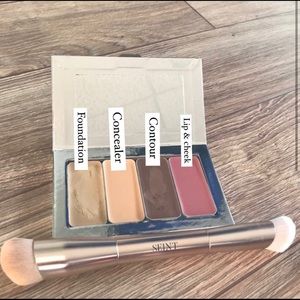 Seint 3D foundation look.  Get colour matched